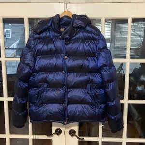 Leonine puffer 3X blue